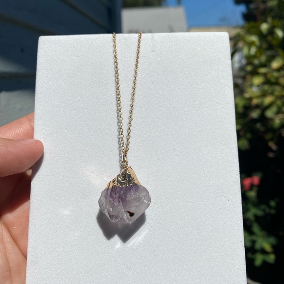 Amethyst necklace - Picture 2 of 2